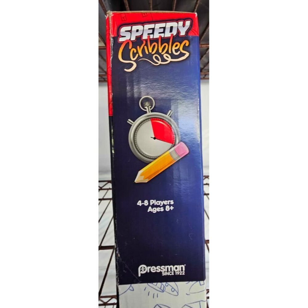 Speedy Scribbles - The 20 Seconds for 20 Sketches Drawing Game for 4-8 Players - Picture 2 of 5